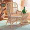 Baxton Studio Aya Modern and Contemporary Natural Finished Rattan Armchair 185-11880-Zoro - alternate 6